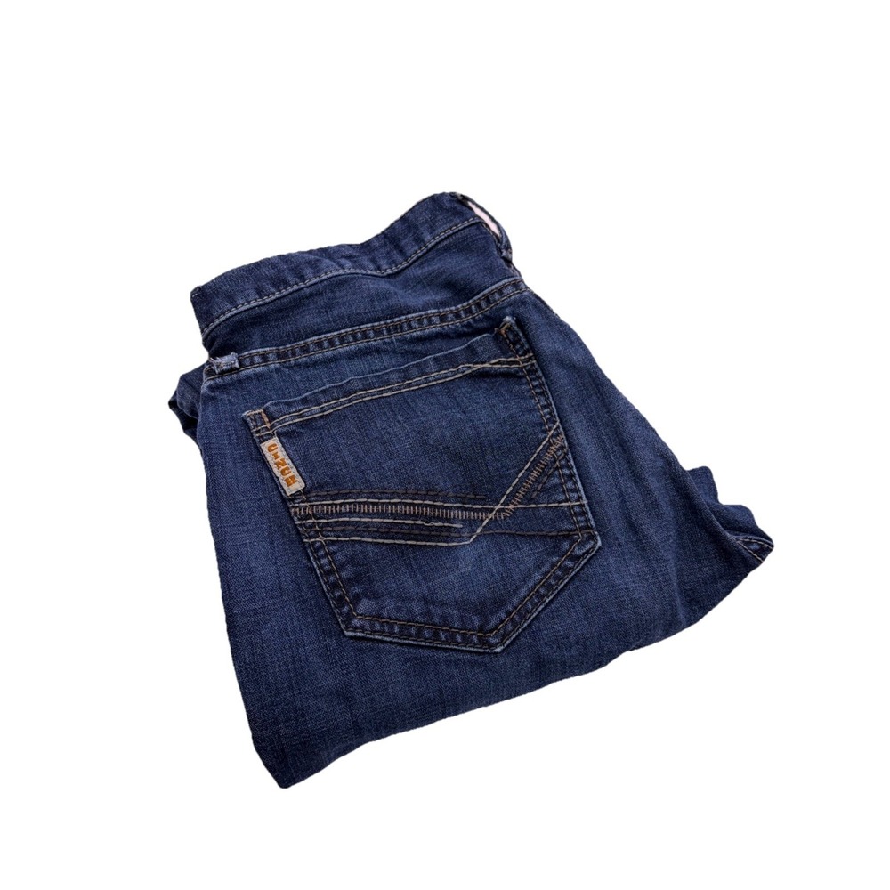 Cinch Ian Mens Bootcut Jeans Size 33x32 Dark Wash Denim  Pants
